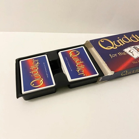 Vintage 1998 Quiddler Card Game For The Fun Of Words The Short Word Game - Picture 3 of 12